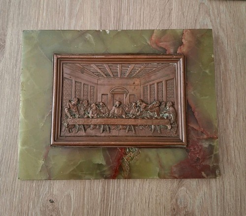 Rare plaque dévotion - ​rare,