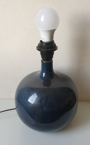 Pied lampe boule faience - pied,