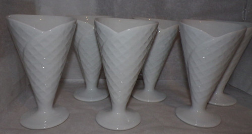 Coupe glace en verre - x,