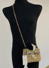 FURLA CANDY Shoulder Bag PVC Cross Body Beige Ledies