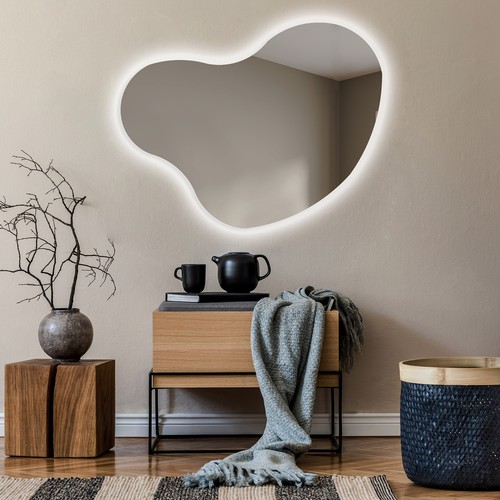 Miroir salle bain - miroir, led