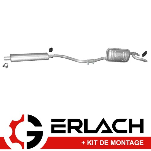 Silencieux arriere pour fiat - pour,