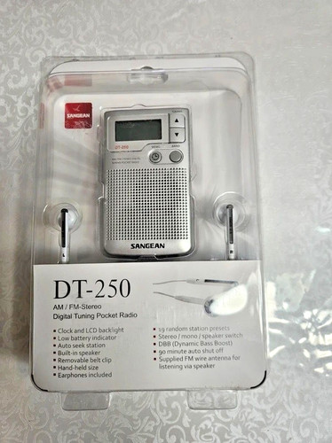 Sangean 250 radio - dt-250,