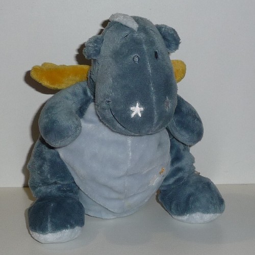 Doudou rhinocéros noukies - doudou,
