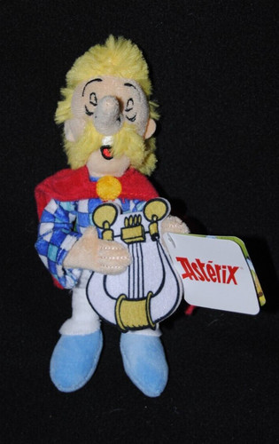 Peluche barde assurancetourix - peluche,