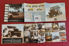 N°4976 / UMM  4 x 4 Cournil  moteur PEUGEOT Diesel /grand dépliant en francais