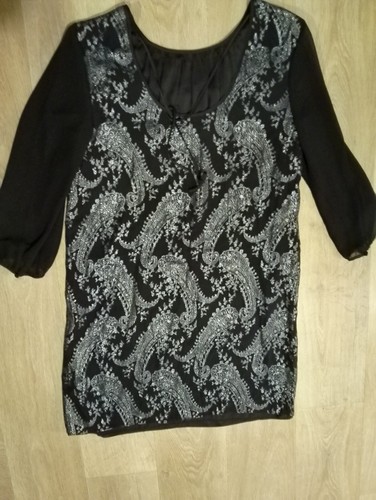 Erin featherston robe - robe, noir
