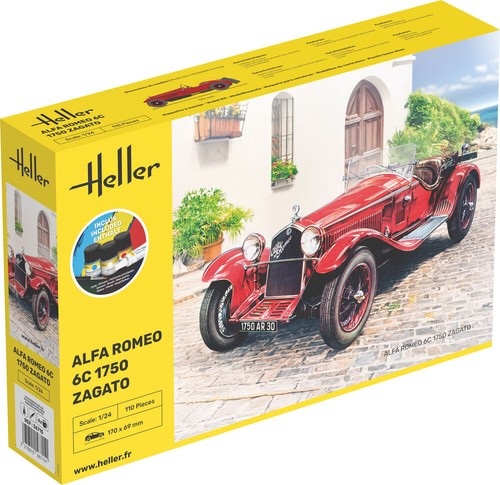 Heller alfa romeo 1750 - alfa,