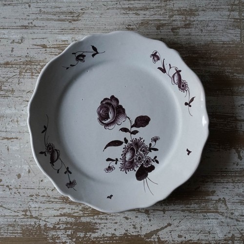 Assiette ancienne faience - ancienne,