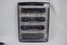 LILIPUT L350115 SWISS EXPRESS TRAIN OF THE GOTTHARD RAILWAY SET OF 4 COACH SET BOX HO