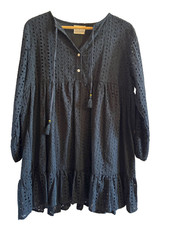 AIMEE tunique noire manches 3/4  taille 42