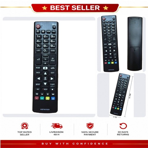 Télécommande akb74915324 - télécommande, lg