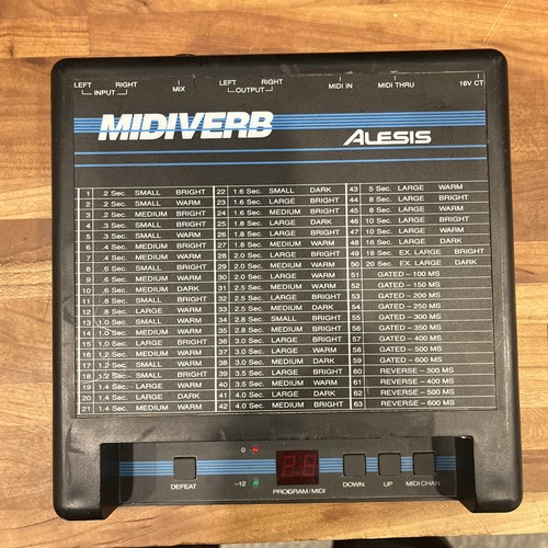 Alesis midiverb desktop - alesis,