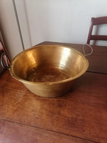 Bassine confiturier laiton - confiturier, en