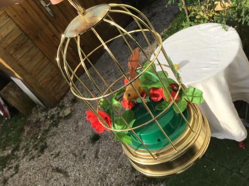 Ancien automate petite cage - automate,