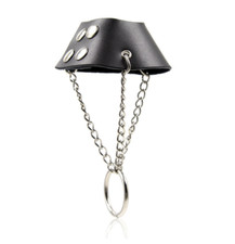 Male Chastity Device Rings PU