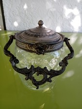 Ancien pot à biscuits en