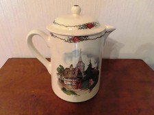 Pot a lait Obernai "Sarreguemines avec couvercle