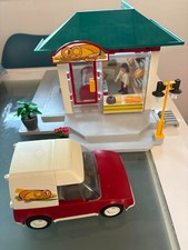 Playmobil 4410 La Boulangerie Avec Boîte Et Notice + Voiture