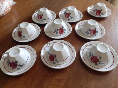 Tasses sous - 9, et