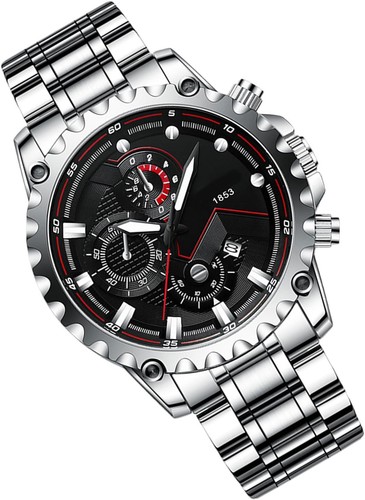 Montre homme acier inoxydable - acier,