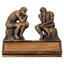 Pupitre penseur chevalet fer