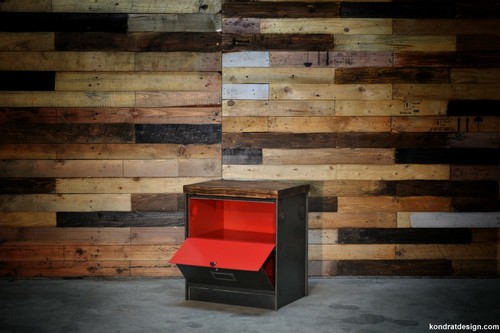Meuble clapet vintage - meuble,