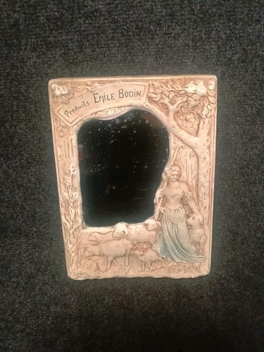 Ancien miroir publicitaire - ancien,