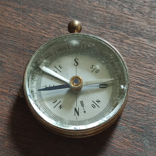 Boussole ancienne laiton - ancienne,