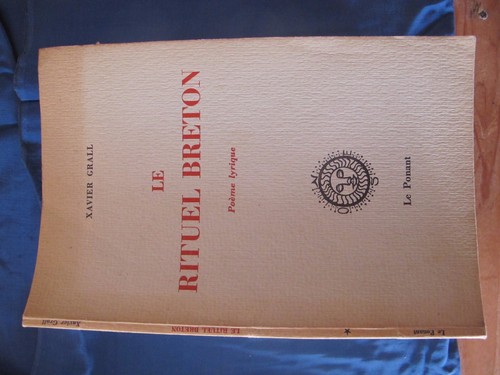 Rituel breton xavier - -,