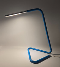 IKEA Modern Office Desk Lamp 22217 LED USB Port Powder Blue Flexible Goose Neck