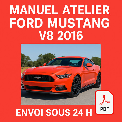 Manuel atelier ford mustang - ford, v8