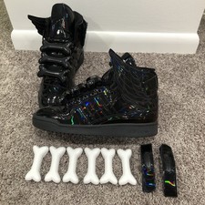 Adidas Jeremy Scott Wings 4.0 And Bones, IE6862, Size 12.5, Rare!
