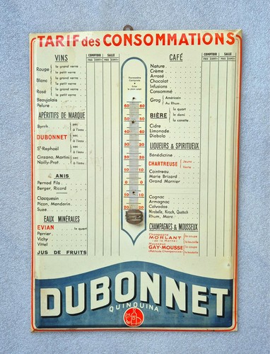 Glaçoide dubonnet tarif des - glaçoide,
