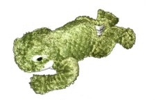 Peluche doudou Grenouille