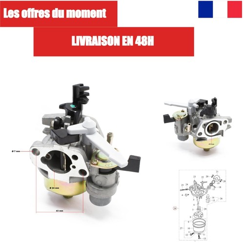 Carburateur lifan cv pour - 6,5,