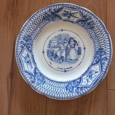 Assiette faience Creil