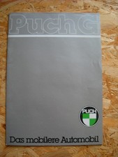CATALOGUE/BROCHURE PUCH G -
