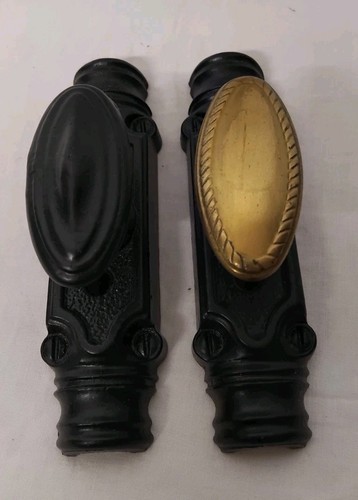 Paire anciennes crémones - d'anciennes,