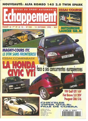 Echappement 330 honda civic - echappement,