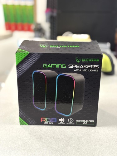 Gaming speakers avec leds - gaming,