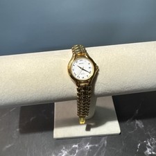 Seiko Japan SQ50  7N82  0661 D1 /0303  Waterresistant 5 Bar Gold Plated  Watch