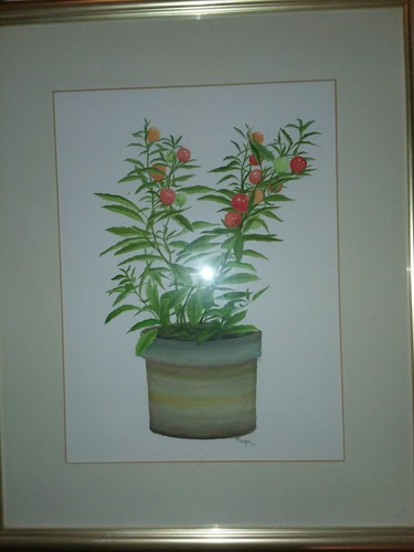 1983 watercolor chapa - watercolor,
