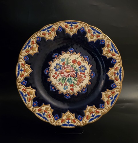Assiette emaux longwy - de,