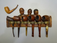 -ANCIEN PORTE PIPES bois
