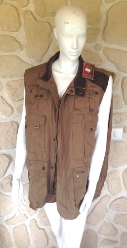 Veste chasse marron neuve - veste,