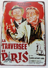 PLAQUE METAL VINTAGE 20X30