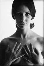 Willy Rizzo, Suzanne Strasberg 1966, 3 silver prints 1966