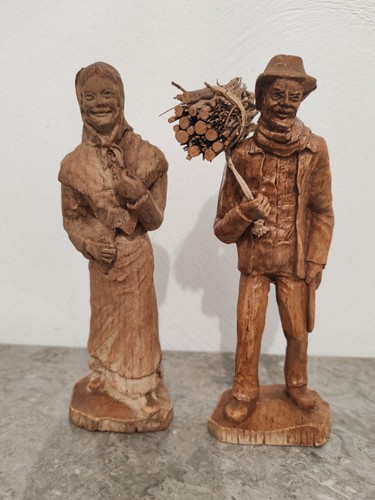 Santons bois peints la - bois,