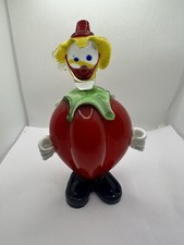 Vintage Murano Verre Clown En